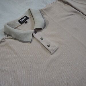 Ashworth Sz L Polo Shirt Men's Short Sleeve Golf Made in USA